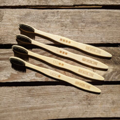 A&M Natural Living Bamboo Toothbrush Set