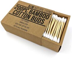A&M Natural Living Bamboo Cotton Buds