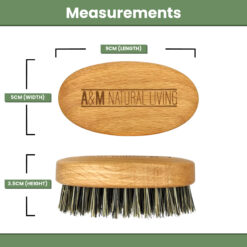 A&M Natural Living Vegan Beard Brush