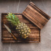 A&M Natural Living Wooden Chopping Board Set - Pinapple