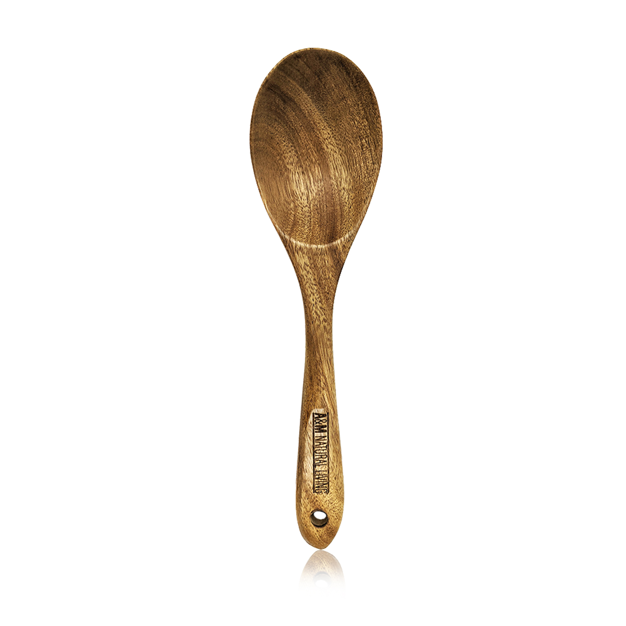 A&M Natural Living 7pc Wooden Serving Spoon