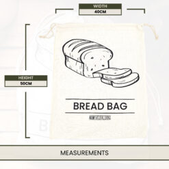 Bread Bags Storage Set of 2 3
